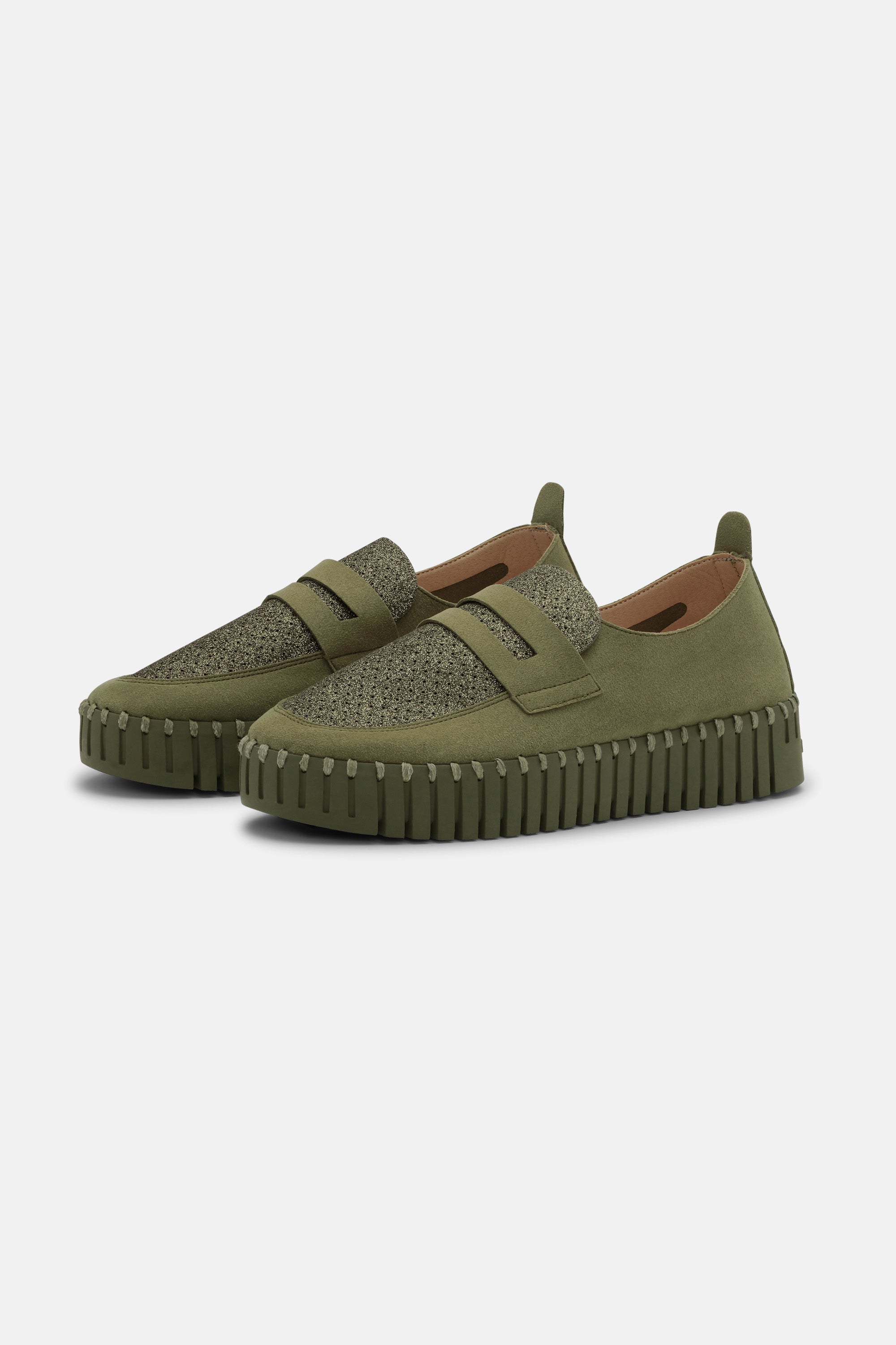 Ilse Jacobsen Hornbæk Footwear Flats Slip-in 410410 Army Army